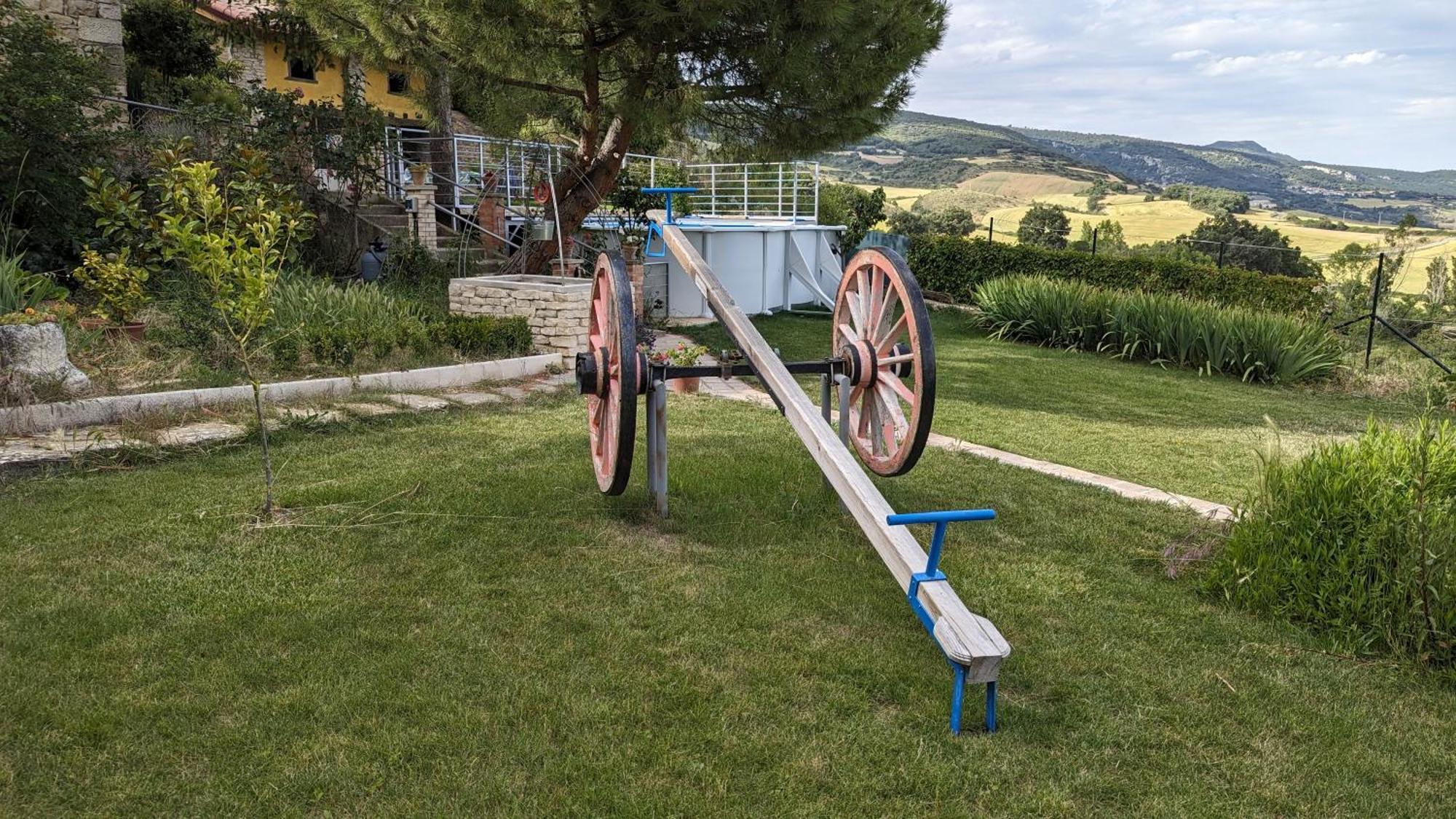 Casa Albaitar Con Piscina Y Sala De Juegos Azcona Exteriér fotografie